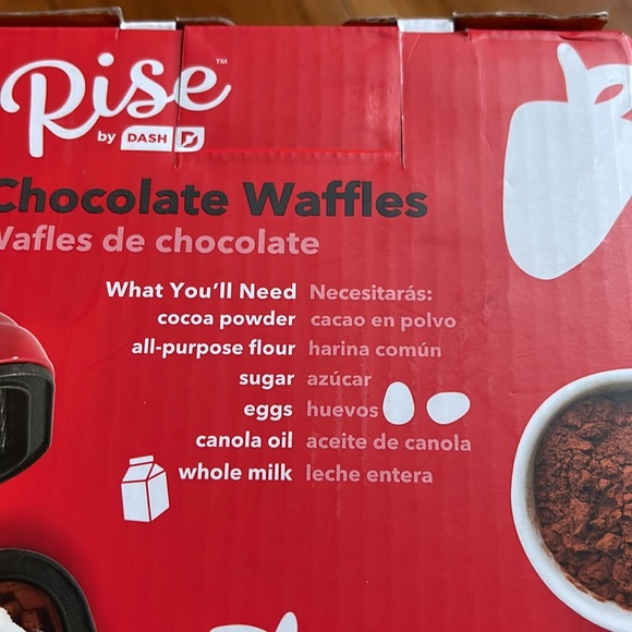 Mini waffle iron waffle maker for meals, snacks kids education craft party - Picture 3 of 4